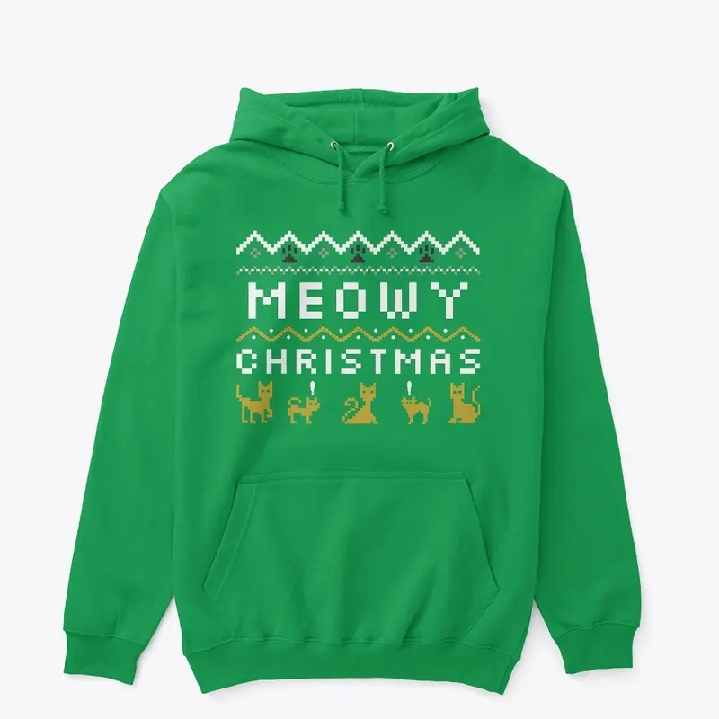 Meowy Christmas, Cat Lover Gift