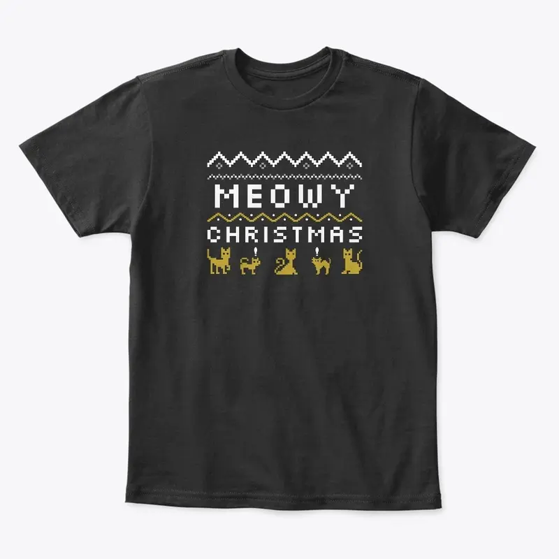 Meowy Christmas, Cat Lover Gift