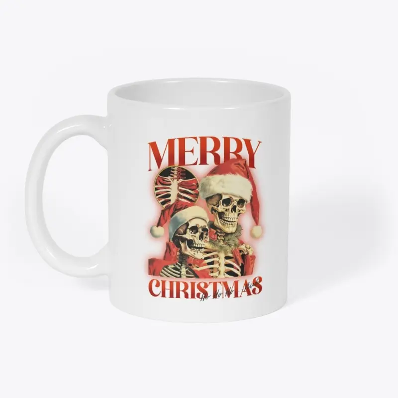 Merry Christmas Santa Skull 