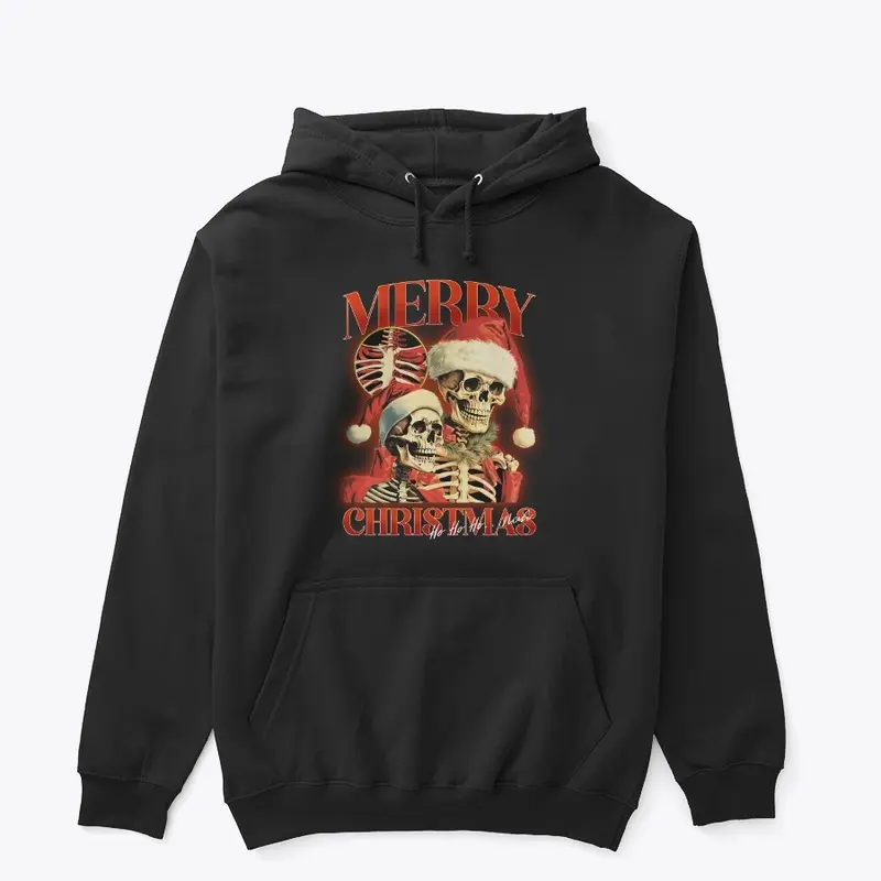 Merry Christmas Santa Skull 